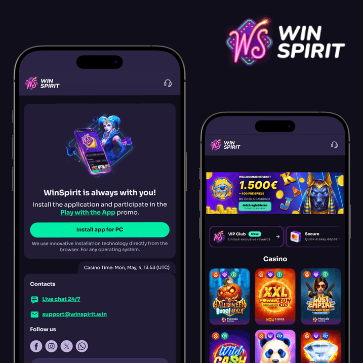 VIP Programm bei Winspirit Casino Deutsch